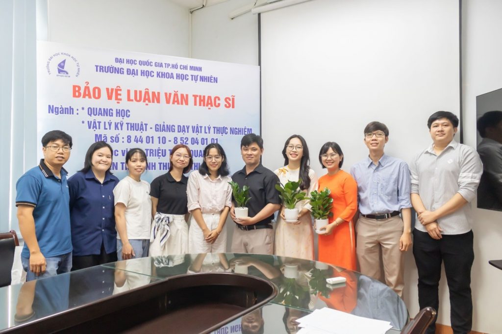 Chúc mừng các HVCH tại AM-Lab bảo vệ thành công luận văn Thạc sĩ